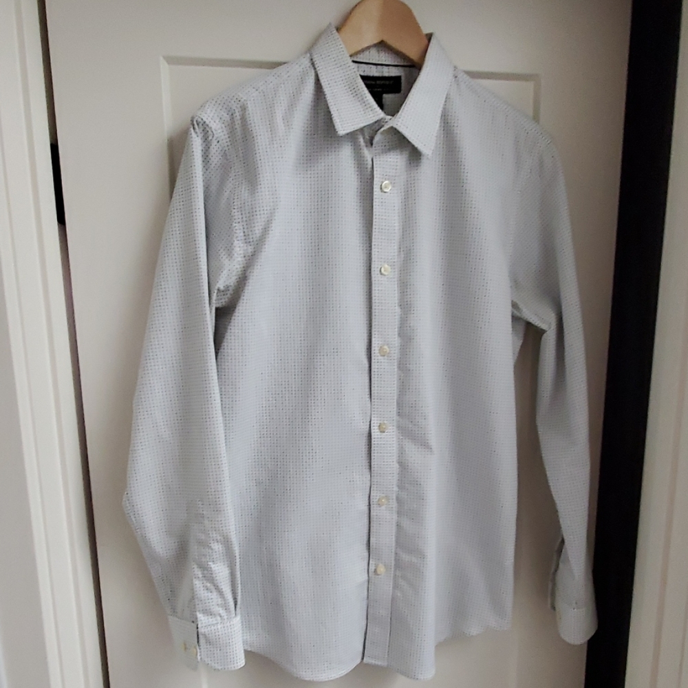 Banana Republic Non-Iron Taylored Slim Fit Dress S
